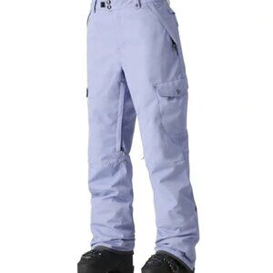 686 Aura Pants Insulated Cargo Snowboard Winter Snow Purple Womens Size Large